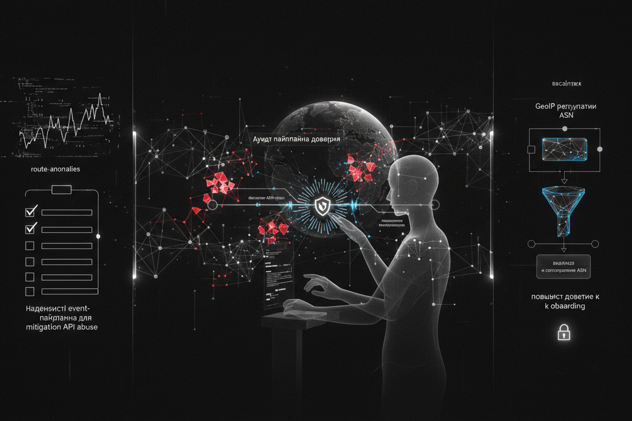 Аудит пайплайна доверия: подавление аномалий маршрутизации в риск-регионах