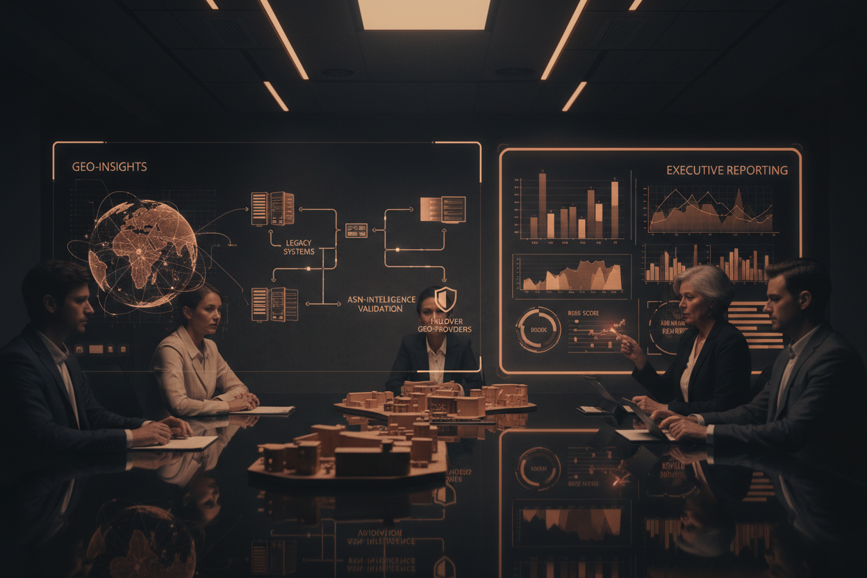 Geo-инсайты в executive отчетности: валидация ASN-intelligence для устойчивости верификации мерчантов