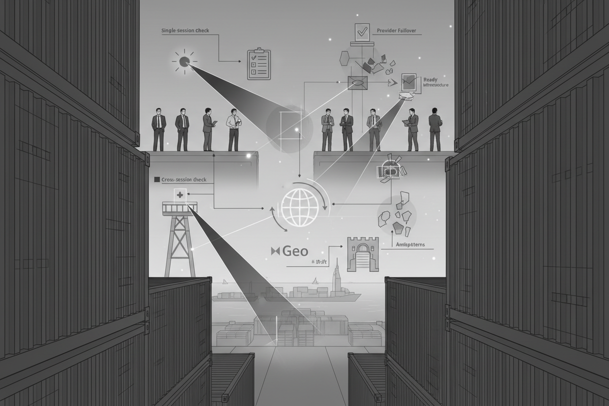 Geo-Drift Monitoring: Кросс-Сессионные Trust-Сигналы для B2B Procurement
