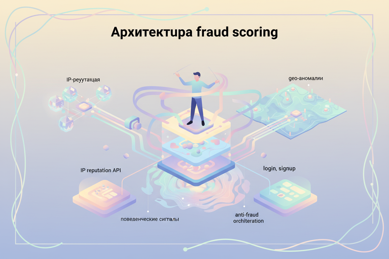 Архитектура fraud scoring: IP-репутация, geo-аномалии и поведенческие сигналы
