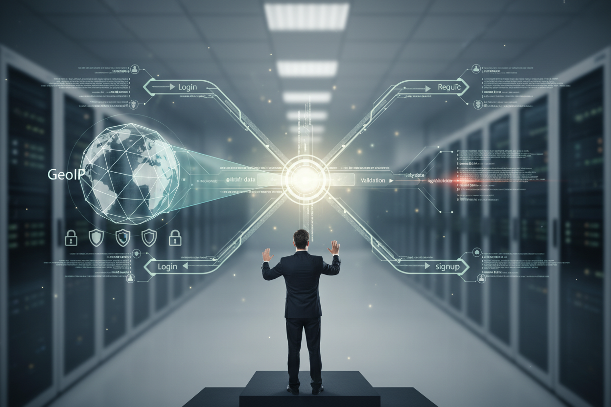 Усиление login/signup flow с помощью GeoIP и antifraud: практическое руководство